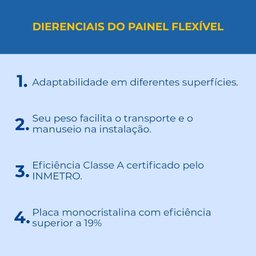 Modulo Solar Flexivel Isola 100w Yh100w-12m 24 Cells Mono - 8