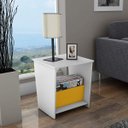 Ver imagem 1 de Mesa Lateral com Porta Revistas Dora Espresso Móveis