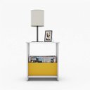 Ver imagem 2 de Mesa Lateral com Porta Revistas Dora Espresso Móveis