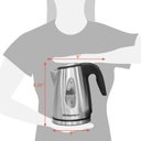 Ver imagem 7 de Elite Gourmet Ekt-1271 Chaleira Elétrica 1,7l Aço Inox Base Giratória