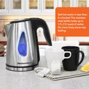 Ver imagem 6 de Elite Gourmet Ekt-1271 Chaleira Elétrica 1,7l Aço Inox Base Giratória