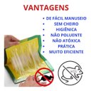 Ver mais imagens de Kit 10 Ratoeira Adesiva Cola Pega Rato Pragas Eficiência