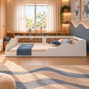 Ver mais imagens de Cama Infantil Montessoriana Solteiro Onda