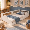 Ver imagem 1 de Cama Infantil Montessoriana Solteiro Onda