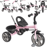 Triciclo Carrinho para Passeio e Pedal Kiddo Whoop Grow Rosa - 3