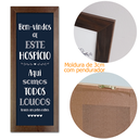 Ver imagem 3 de 2 Quadros Decorativos Lavabo Banheiro Social Toalete Sabonete 20x60cm