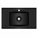 Ver imagem 4 de Kit 2 Lavatório Retangular para Banheiro 60cm em Plástico Preto
