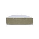 Ver imagem 3 de Cama Box Baú Castor Casal Premium Kansas Bege 138x188x35cm