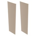 Ver imagem 3 de Kit 2 Placas de Painel Ripado Toronto 250cm x 58cm x 3,3mm (Rende 2,9m²) Ecorevest Bege