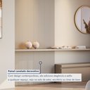 Ver imagem 6 de Kit 2 Placas de Painel Ripado Toronto 250cm x 58cm x 3,3mm (Rende 2,9m²) Ecorevest Bege