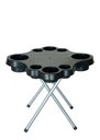 Ver imagem 2 de Mesa Petisqueira Ideal Para Praia/mar Com Pés Em Alumínio