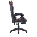 Ver imagem 4 de Cadeira Gamer Pc Reclinável Ergonômica com Apoio para Pés e Braços Couro Sintético Reimex