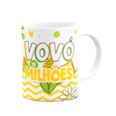 Ver imagem 2 de Caneca Dos Avós - Vovó de Milhões - 325ml