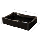 Ver imagem 3 de Kit Cuba Dalla Preta com Valvula Click Inox Black
