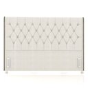 Ver imagem 6 de Cabeceira Cama Box Casal 140cm Florenza P02 Linho Creme - Mpozenato