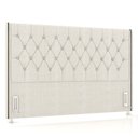 Ver imagem 1 de Cabeceira Cama Box Casal 140cm Florenza P02 Linho Creme - Mpozenato