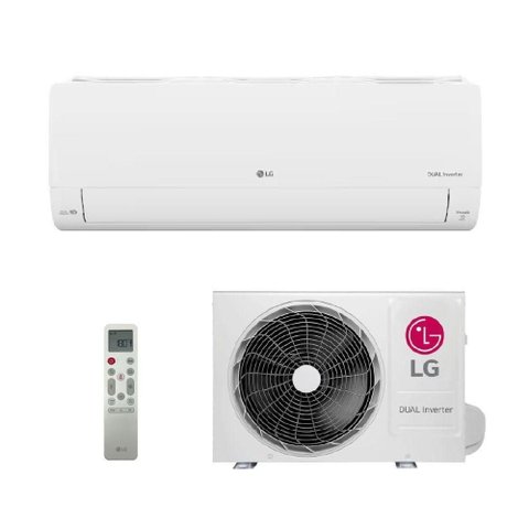 Ar Condicionado Split Hi Wall Lg Dual Voice Ai Inverter 24.000 Btus Frio 220v R-32