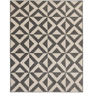 Tapete para Sala Black White Modern 1,50x2,00 São Carlos