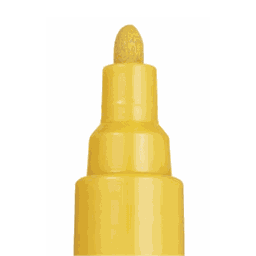 Caneta Marcador Multiuso Posca PC-5M Ponta Redonda 1,8 a 2,5mm 19 - Ocre - 1