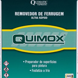 Removedor de Ferrugem Ultrarrápido Quimox 5 Litros - RA3 - TAPMATIC - 3 Removedor de Ferrugem Ultrarrápido Quimox 5 Litros - RA3 - TAPMATIC - 3