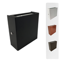 Ver imagem 1 de Luminária Arandela Lisa 2 Foco Parede Externa C/ Lampada Led:Preto