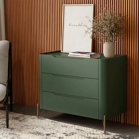 Cômoda 3 Gavetas L97 X A81,5cm Mdf