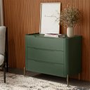 Ver imagem 1 de Cômoda 3 Gavetas L97 X A81,5cm Mdf