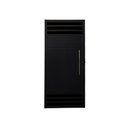 Ver imagem 2 de Porta Pivotante 6 Vidros Alumínio Preto com Puxador 210x100 Lado Esquerdo