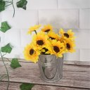 Ver imagem 2 de Kit 3 Baldes Alumínio P M G 3 Tamanhos C/ Alça Lembrancinha:balde Médio 6,5x8cm