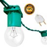 Varal de Luzes Verde 50M com Lâmpadas Transparente 220V - 2