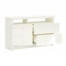 Balcão / Buffet Design 3D 1,25m Off White 100% MDF - 3