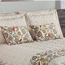 Ver imagem 3 de Kit Colcha Queen Provençal 8 Peças Percal Casaborda