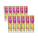 Ver imagem 1 de Kit 12 Adesivo Selante Pu40 Multiuso Branco 360g Quartzolit