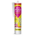 Ver imagem 2 de Kit 12 Adesivo Selante Pu40 Multiuso Branco 360g Quartzolit