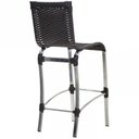 Ver imagem 3 de 3 Banquetas Haiti em Alumínio Balcão Edícula e Cozinha Trama