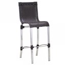 Ver imagem 2 de 3 Banquetas Haiti em Alumínio Balcão Edícula e Cozinha Trama