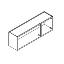 Armário Aéreo 3 Portas 35cmx105cm Múltipla Bertolini - 2