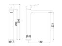 Ver imagem 2 de Misturador Monocomando Lorenzetti P/lav. Lorenmix - Ref. 2877 C72 | 7048687