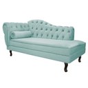 Ver imagem 1 de Diva Recamier Diana 185cm Lado Direito Suede - Doce Sonho Móveis