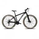 Ver imagem 1 de Bicicleta Absolute Nero 5 Alumínio 27V Mountain Bike K7 Freio a Disco Garfo Suspensão Preto 15