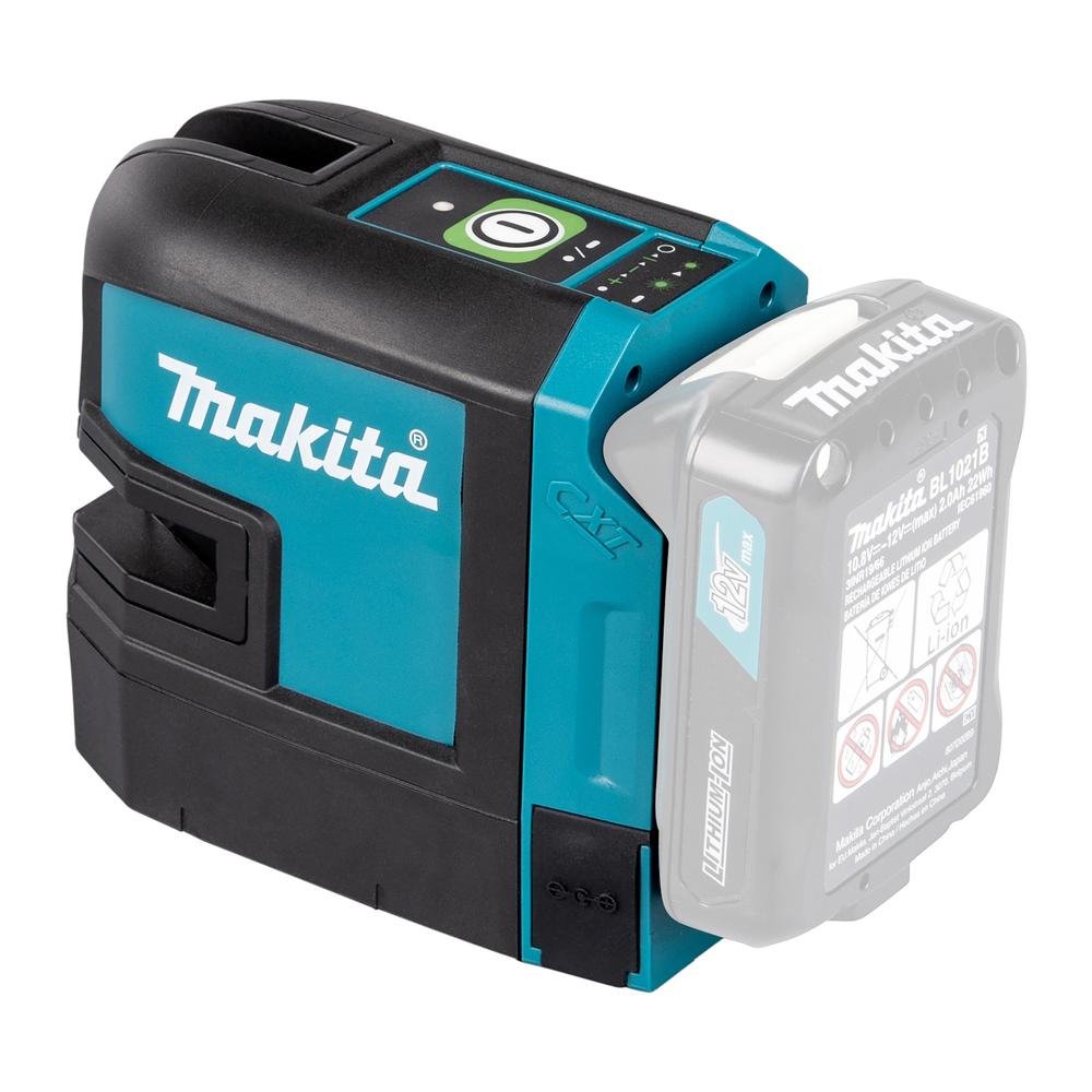 Nivelador Laser de Linhas Cruzadas 25m Resistente Água com Bolsa Suporte de Parede Sk105gdz Makita - 4