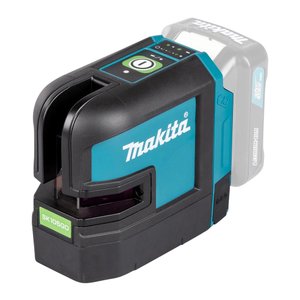 Nivelador Laser de Linhas Cruzadas 25m Resistente Água com Bolsa Suporte de Parede Sk105gdz Makita