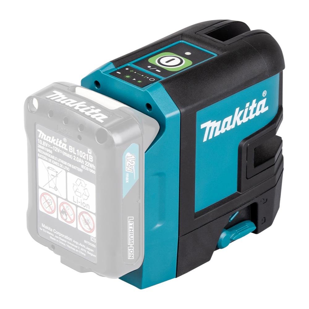 Nivelador Laser de Linhas Cruzadas 25m Resistente Água com Bolsa Suporte de Parede Sk105gdz Makita - 7