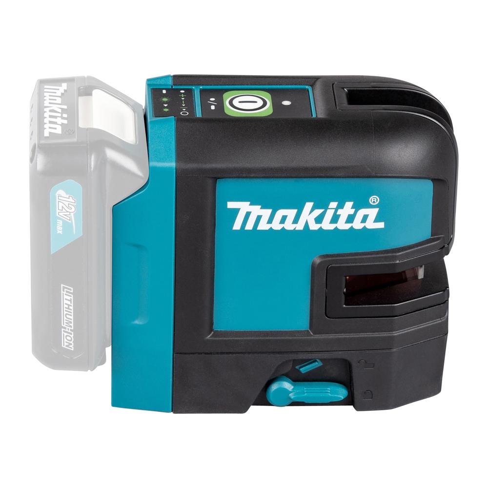 Nivelador Laser de Linhas Cruzadas 25m Resistente Água com Bolsa Suporte de Parede Sk105gdz Makita - 6