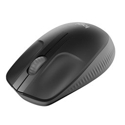 Mouse sem Fio M190 Logitech Preto/cinza 910-005902 - 2