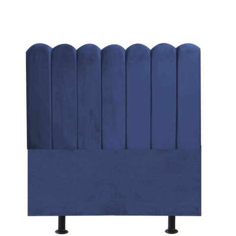 Cabeceira para Cama Box Solteiro 90 Cm Alanis:azul