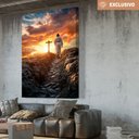 Ver imagem 1 de Quadro Decorativo Jesus e a Cruz Sala Quarto Casa Escritório