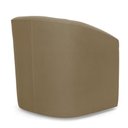 Ver imagem 5 de Poltrona Stella Max Suede Base Giratória - D'Rossi Cor Marrom Rato