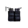 Porta Carregador Fuzil Duplo For Honor em Cordura 1000 Black - 1