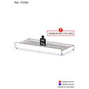 Ver imagem 2 de Cama Auxiliar para colchão 78 x 188 cm Multimóveis FG354 Branca